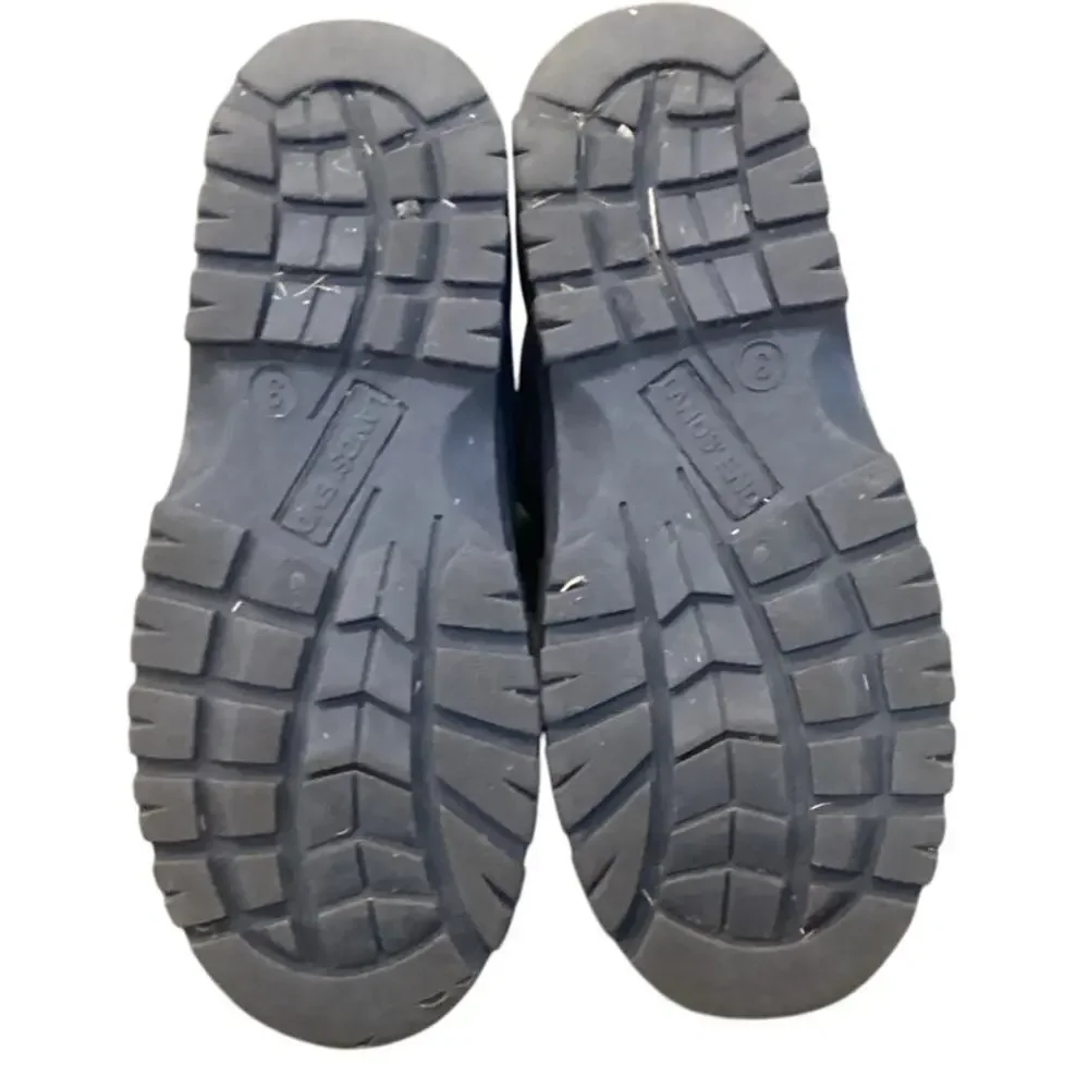 Lands’ End Kids Snow Boats Youth Sz US 3 EU 34 Navy Blue‎ Shearling Lined Winter